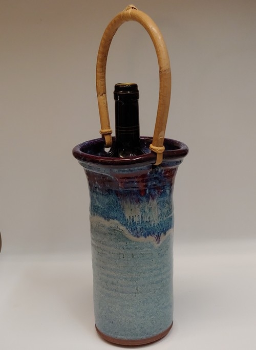#221132 Wine Cooler Blue  $24 at Hunter Wolff Gallery